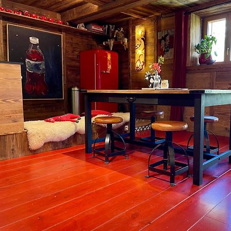 Chalet A Megeve-Vauvray - Grands Appartements , Vue Mont Blanc Demi-Quartier Exterior foto