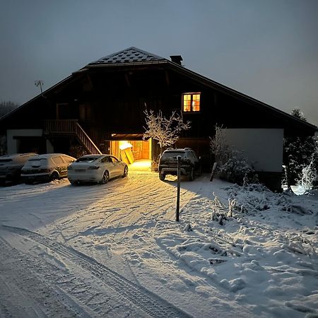 Chalet A Megeve-Vauvray - Grands Appartements , Vue Mont Blanc Demi-Quartier Exterior foto