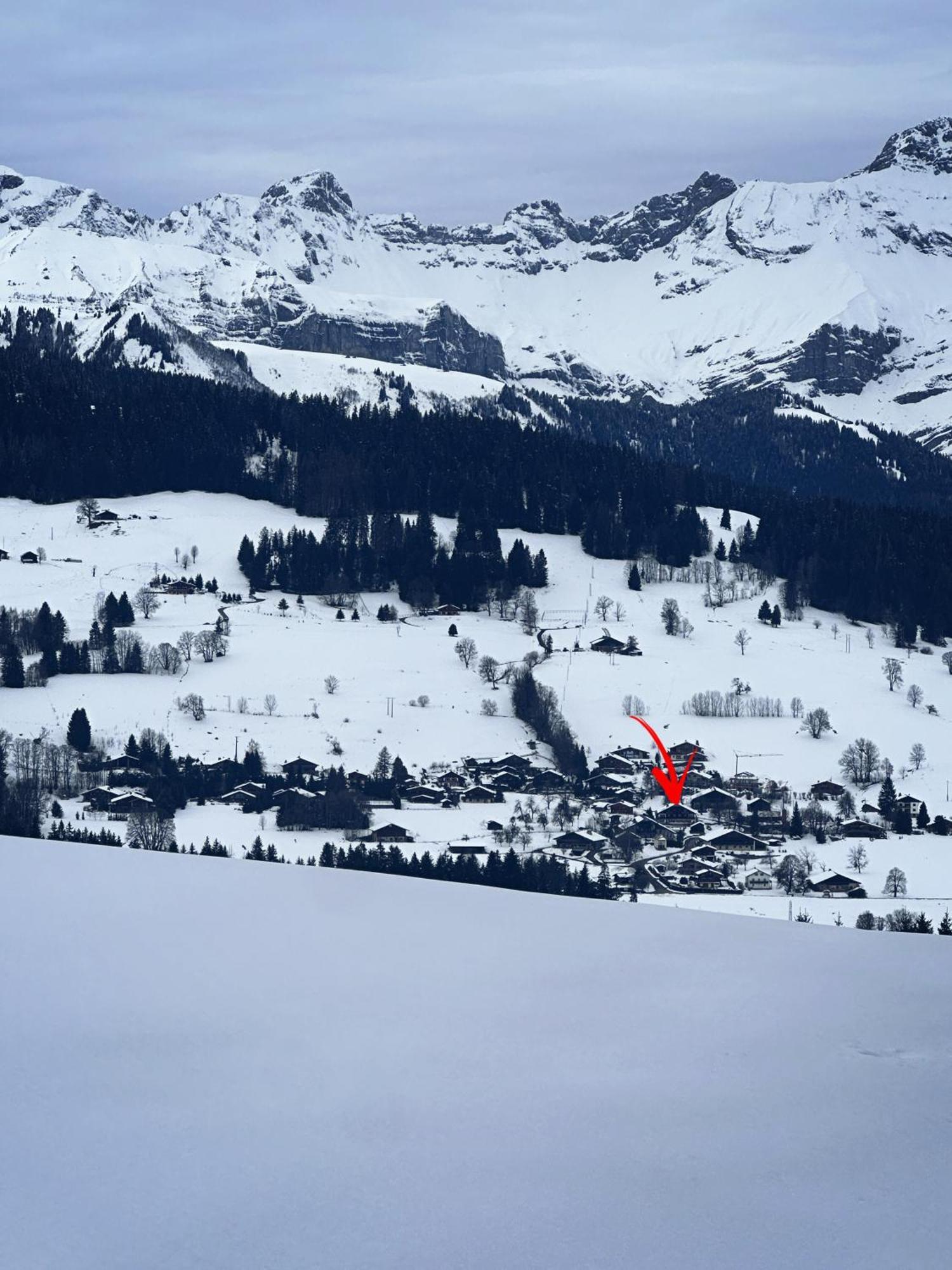 Chalet A Megeve-Vauvray - Grands Appartements , Vue Mont Blanc Demi-Quartier Exterior foto